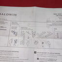 Baldwin Boulder 85353102ACLH Entrance Set- Left Hand .No Complete!