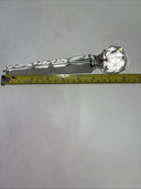 Lot Of 6 Hanging Lamp Crystals 8” Long