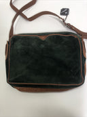 Dooney & Bourke Vintage Brown Leather Flap Crossbody Shoulder Bag