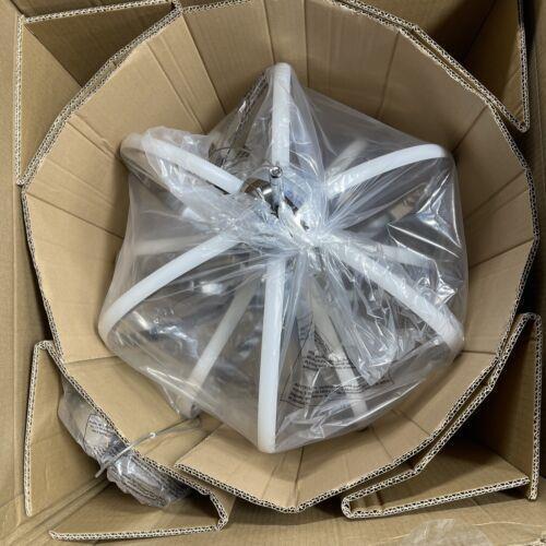 Meridian 30-Watt Integrated LED Chrome Pendant