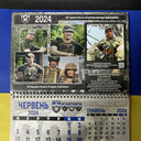 🇺🇦 Ukrainian Military Wall Army Calendar 2024