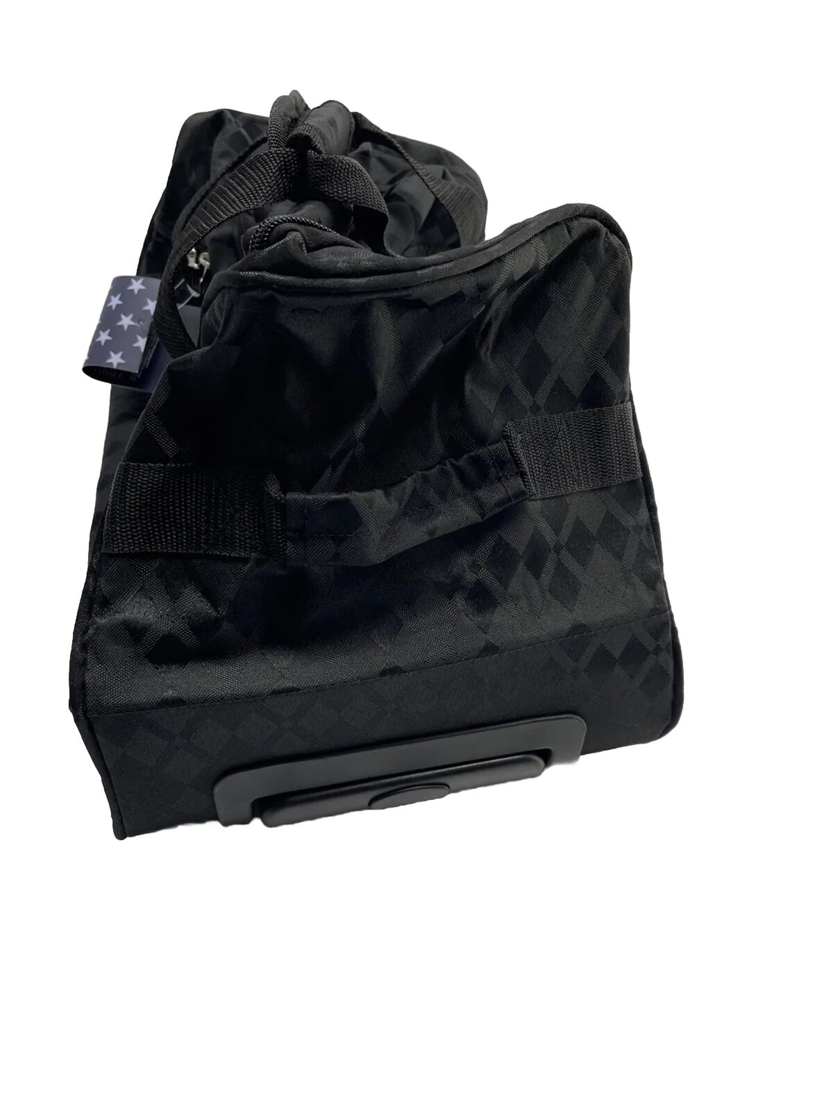 American Flyer Argyle Jacquard -5PC Luggage set -Black