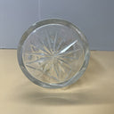 Vintage Clear Crystal Liquor Decanter 10.5” Tall