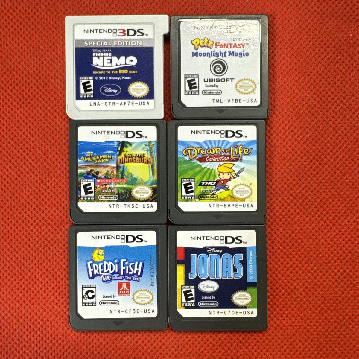 Nintendo DS & 3DS Games/ Lot Of 6, #4