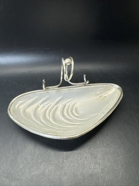 Vintage Silver Plated H&Hepns Butter Dish