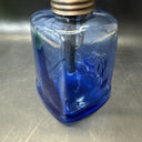 Vintage Blue And Green Glass Perfume Bottle/ Lot Of 2
