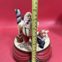 Vintage 1992 Santa's Best Animated Christmas Music Box 