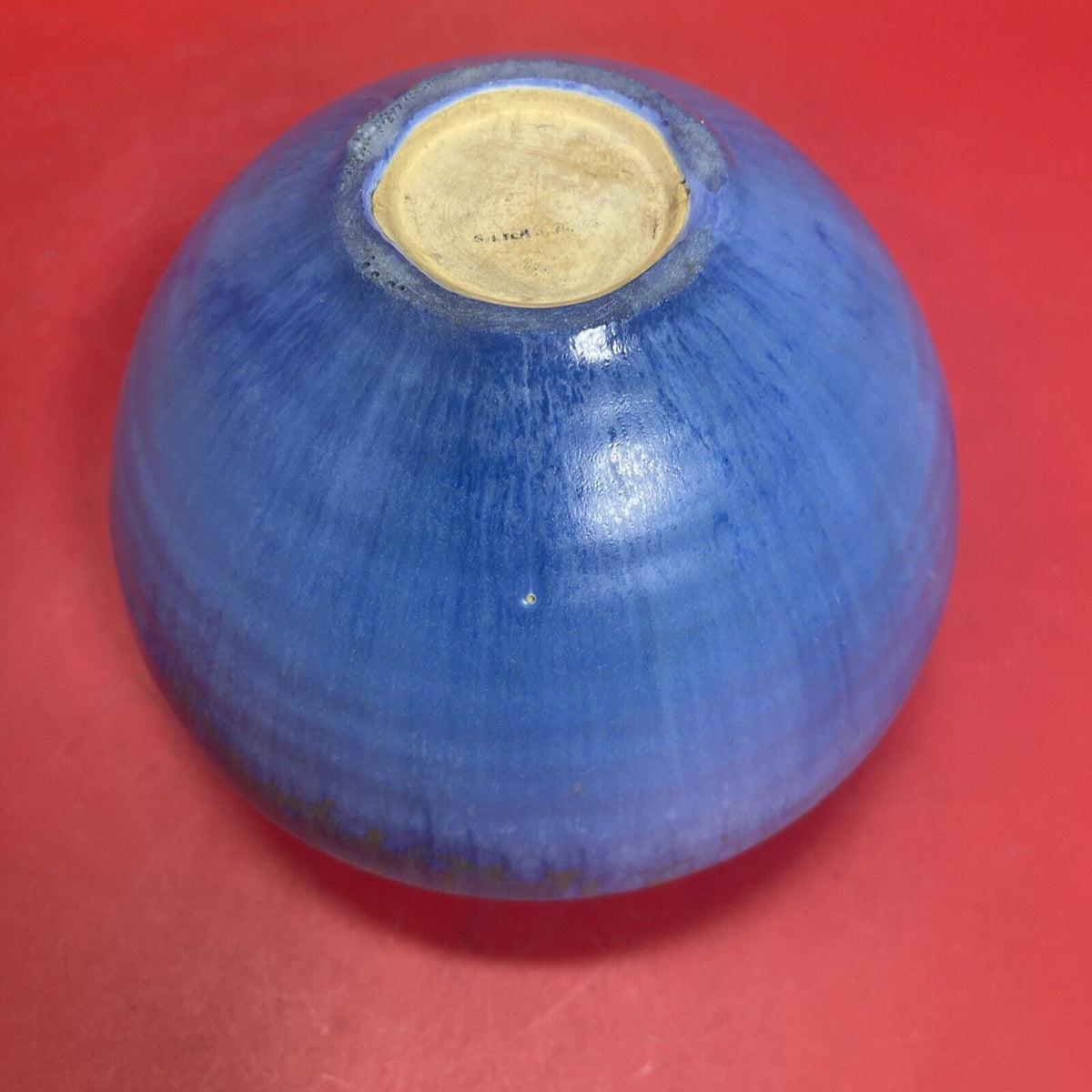 Roseville Tourmaline Bulbous Vase 5" / Fantastic Glaze