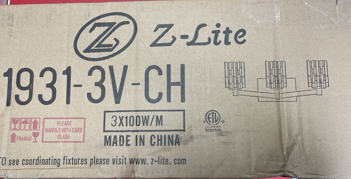 Z-Lite 1931-3V-CH - Bathroom Fixtures Indoor Lighting