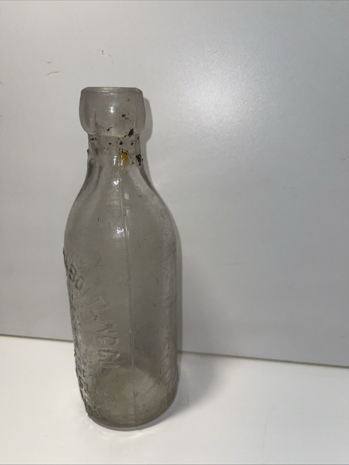 7 1/2" Antique New Amsterdam(1902-1920) Blob Top Beer Bottle