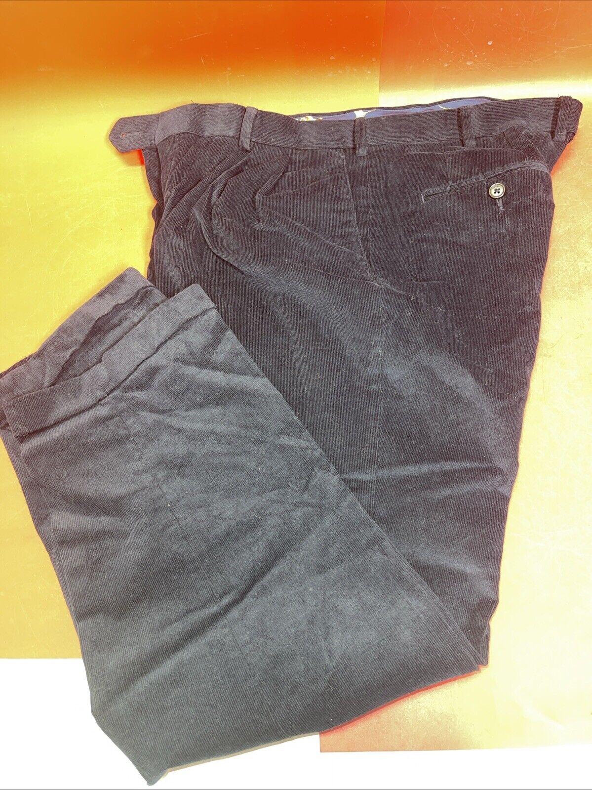 Lauren Ralph Lauren Corduroy Pants Mens 36x30 Blue