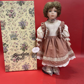 Collectible Porcelain Doll - 18”