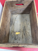 Antique Clicquot Club Wooden Soda Beverage Crate Box, Ginger Ale Sarsaparilla