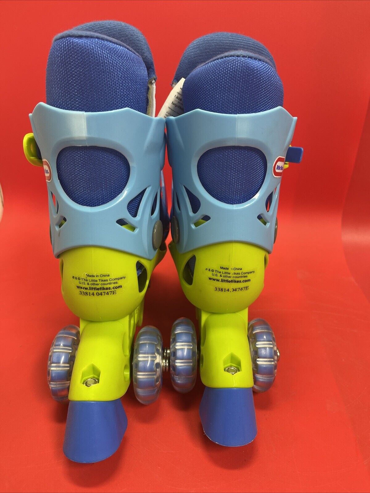 The Little Tikes Convertible Training Roller Blades Skates "79" Boys