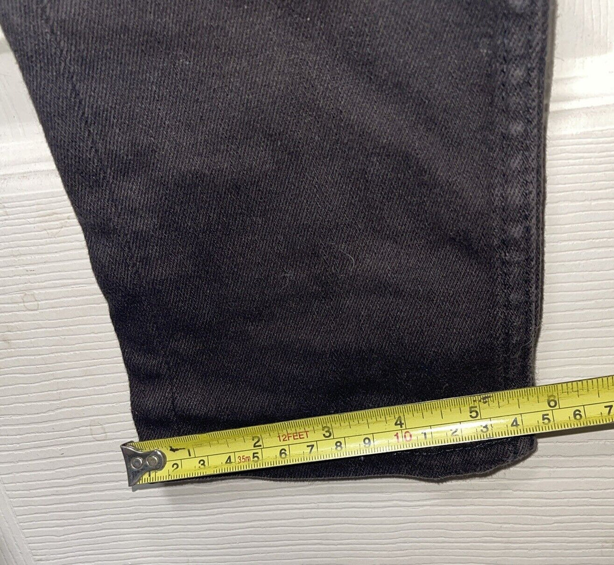 KSUBI Jeans Mens 34 Black Van Winkle Ace Button Fly Stretch