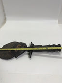 Vintage African Hand Carved Woman Statue.  Possibly Ghanaian.