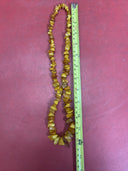 Vintage Beads, Natural Amber Necklace 47.0g