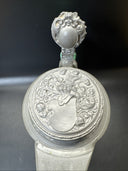 Vintage Pitcher Handled Stoneware Lidded Stein
