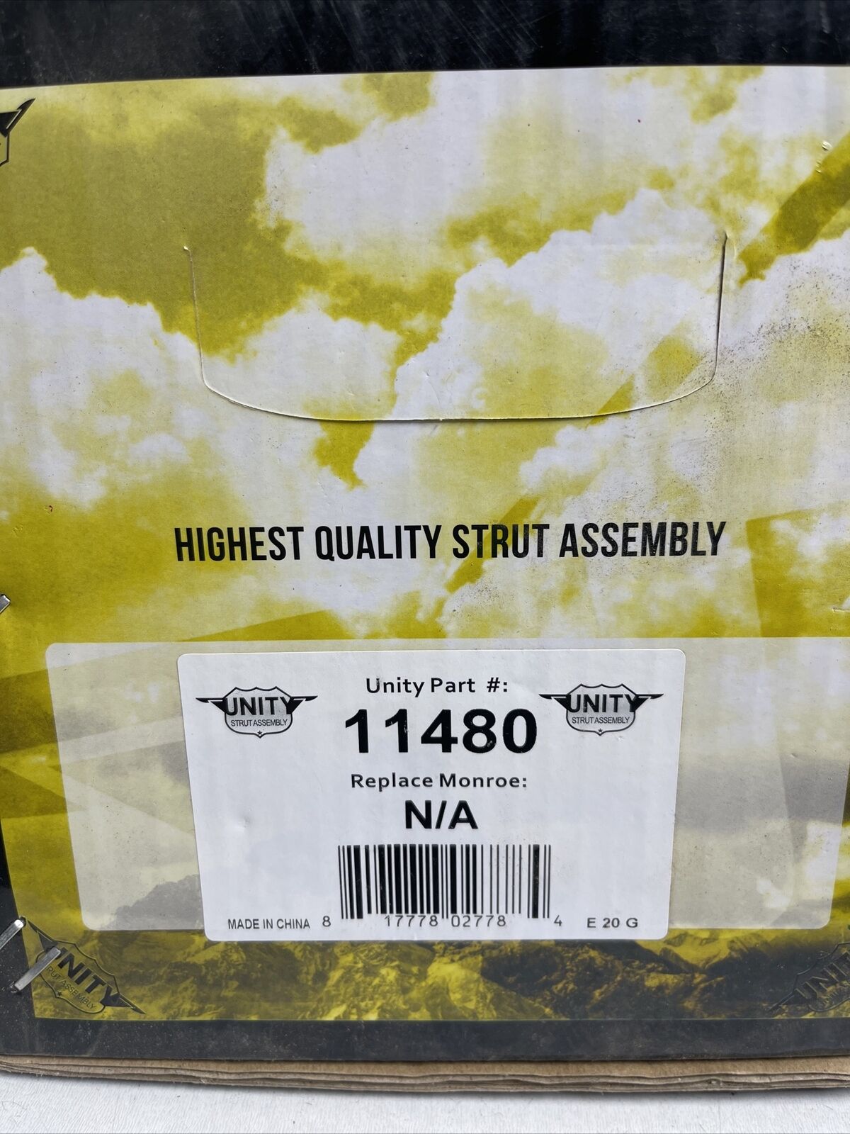Suspension Strut and Coil Spring Assembly Front Unity 11480