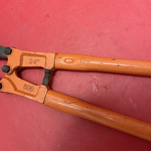 HDX 24" Heavy Duty Bolt Cutter Orange 600mm / Cap 10mm /