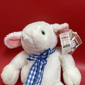 Vintage Sheep Plush Toy:Hi!I’m Lucy Squeeze Me I Baaa