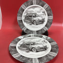 Slice of Life Surf Woody Dinner Plate 222 Fifth PTS By Marla Shega 1950Ford Lot2