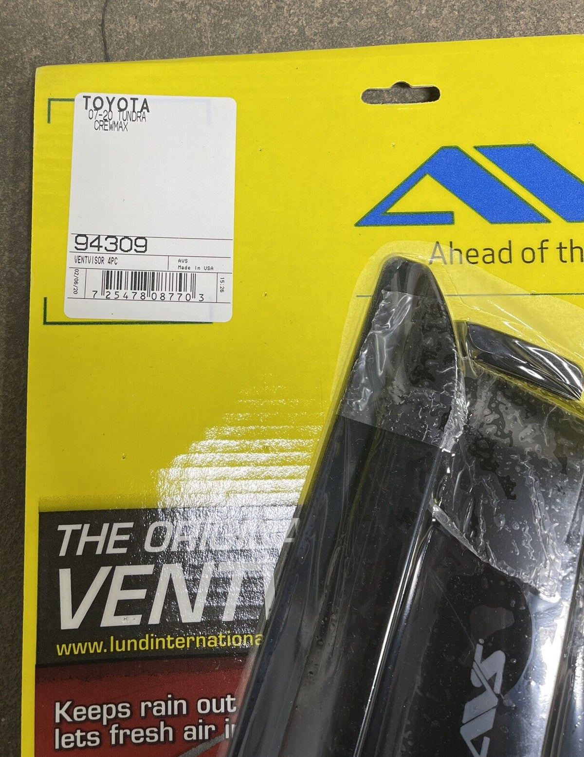 Auto Ventshade 94309 Ventvisor Deflector 4 pc. Fits 07-21 Tundra