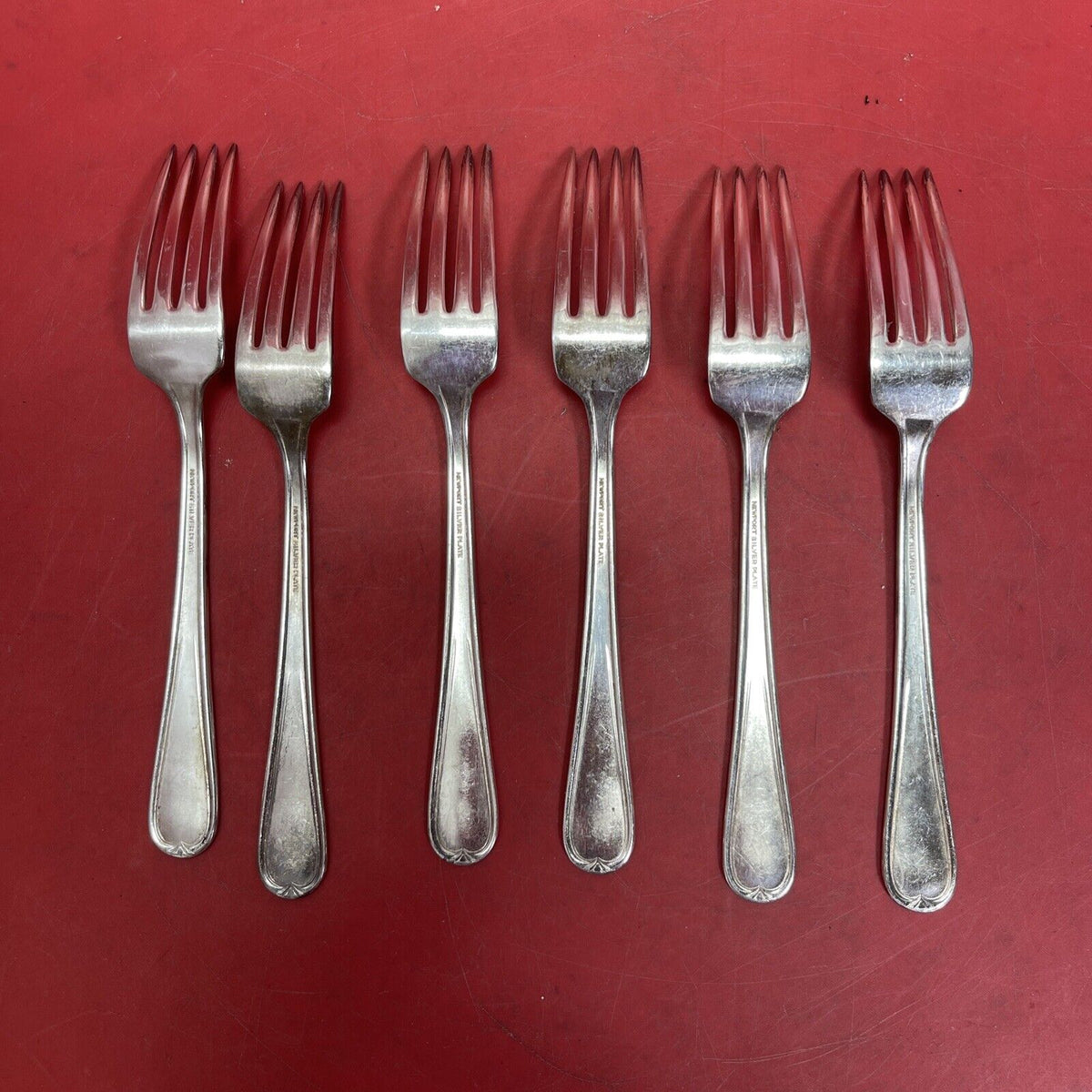 Vintage 1946 Sears Roebuck NEWPORT Silverplate Flatware Set of 29 Pieces