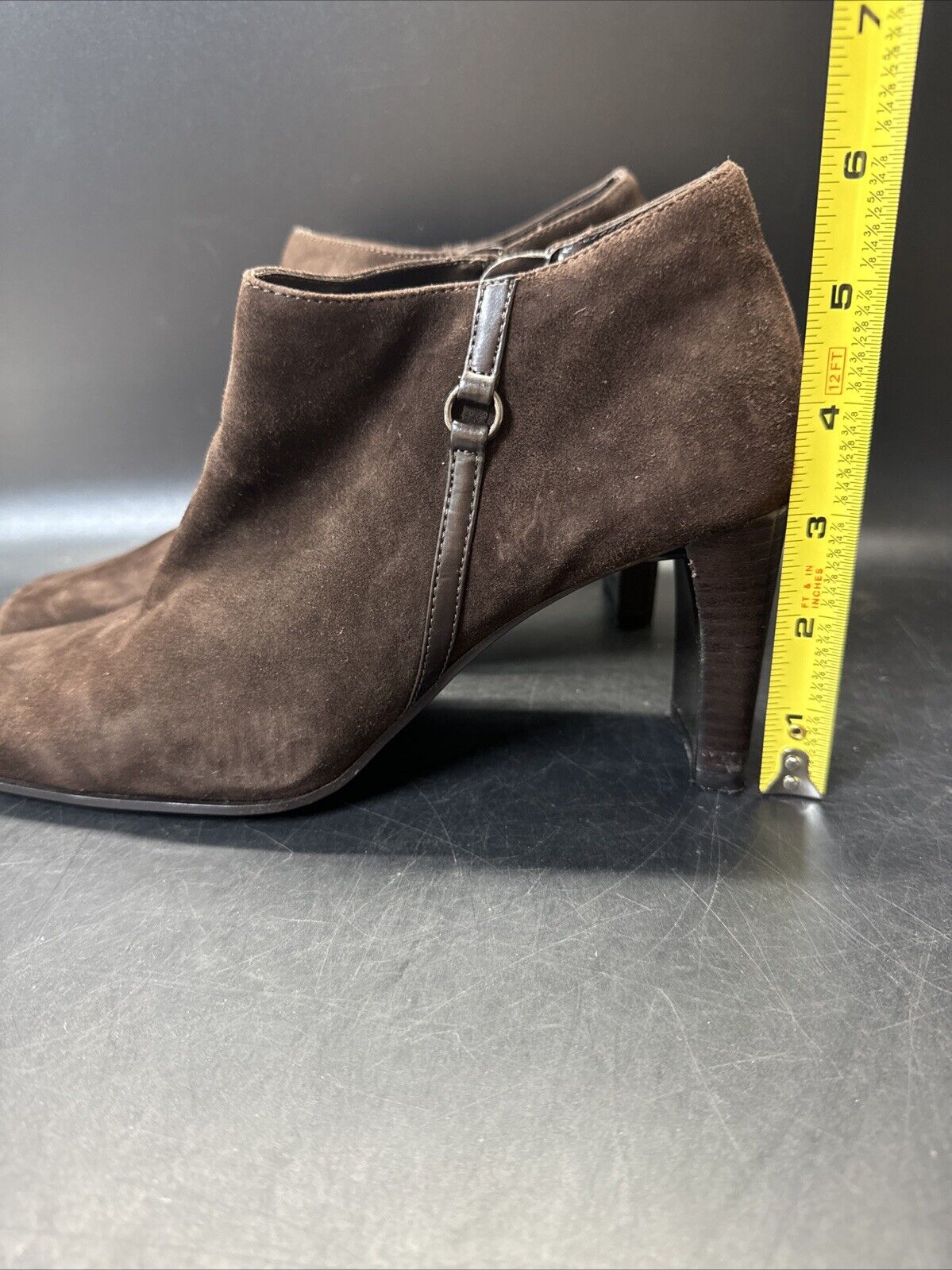 Bandolino High Heel Boots Brown Size 8.5M