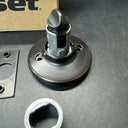 Kwikset 300DNL 11P 6AL RCS V1 Dorian PRIVACY Lever Venetian Bronze 93001-894