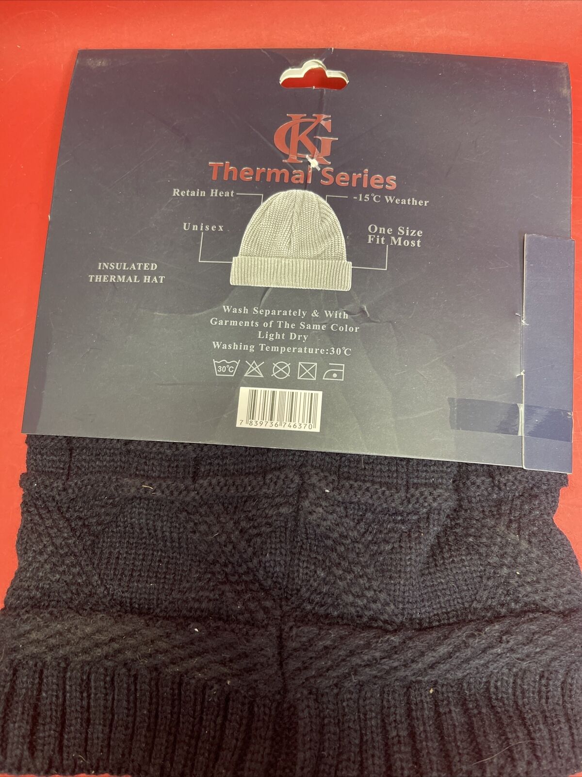GK Thermal Series Insulated Thermal Hat Black & Blue
