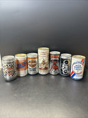 Vintage Beer Cans- Blatz, Red Bull, Billy, Harley Davidson,…/ Lot Of 7