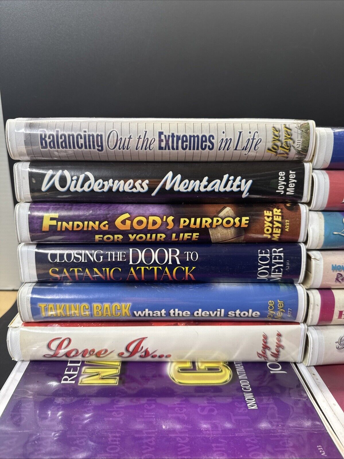 Joyce Meyer Cassette Tape Sets/ Lot Of 14