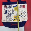 Disneyland Disney Resort Mickey Mouse Canvas Travel Bag Tote 1955 Preowned