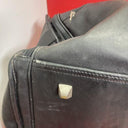 Colombian Black Leather Bag