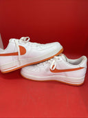 Nike Air Force 1 One Low White/Orange Men's Size 13