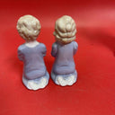 Vintage Seymour Mann Angel Music Box Silent Night & Praying Children