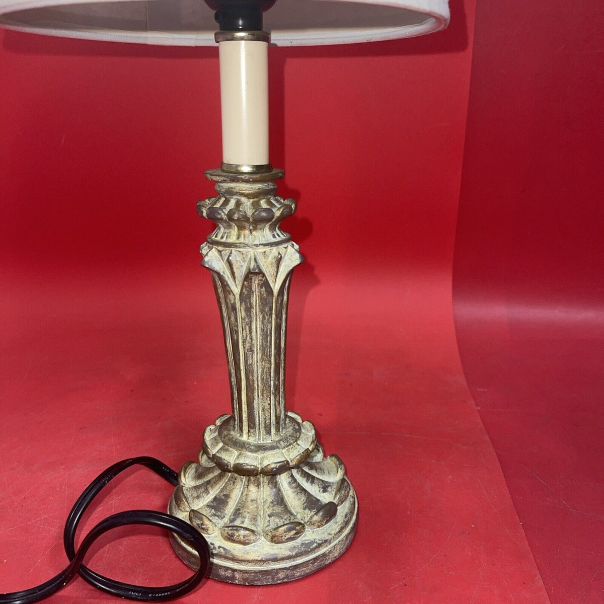 Decorative Metal Table Lamp 16" Tall