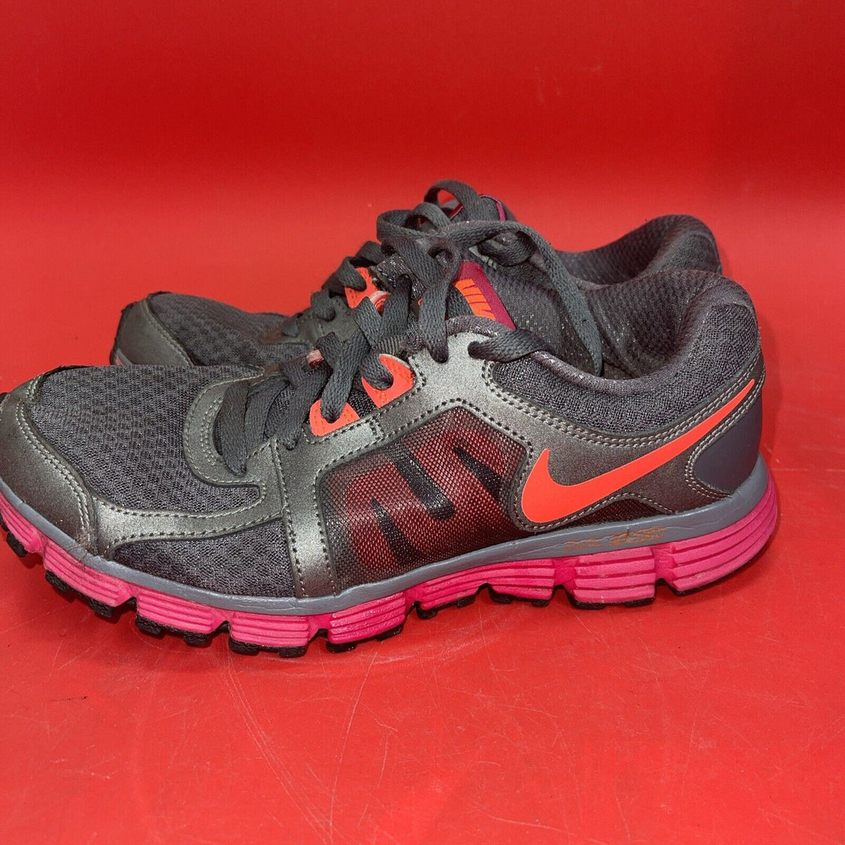 Nike Womens Size 7 Dual Fusion ST 2 454240-066 Gray Running Shoes Sneakers