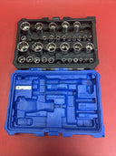 Kobalt 32-Piece Standard (SAE) and Polished Chrome Mechanics Tool Set