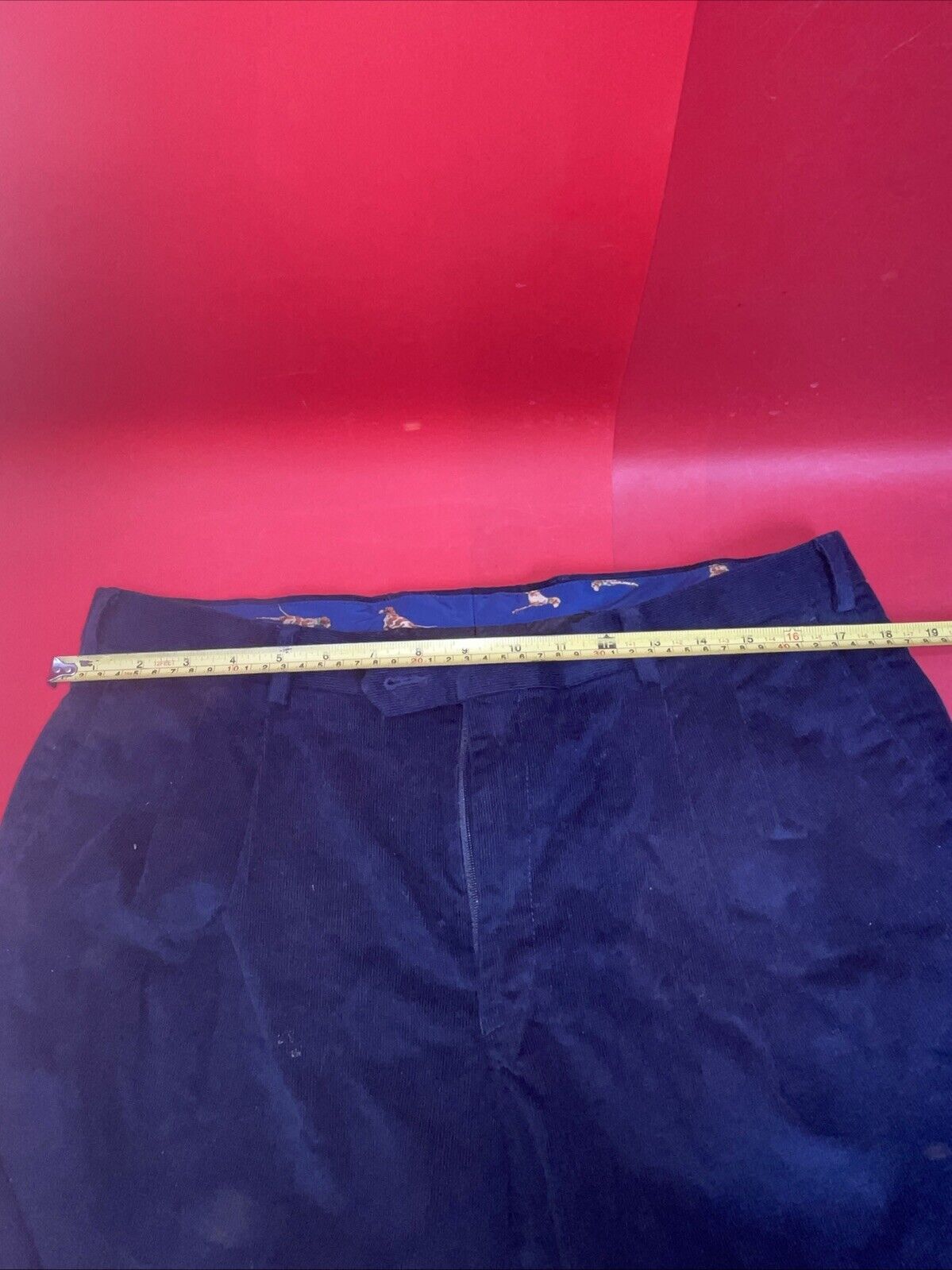 Lauren Ralph Lauren Corduroy Pants Mens 36x30 Blue