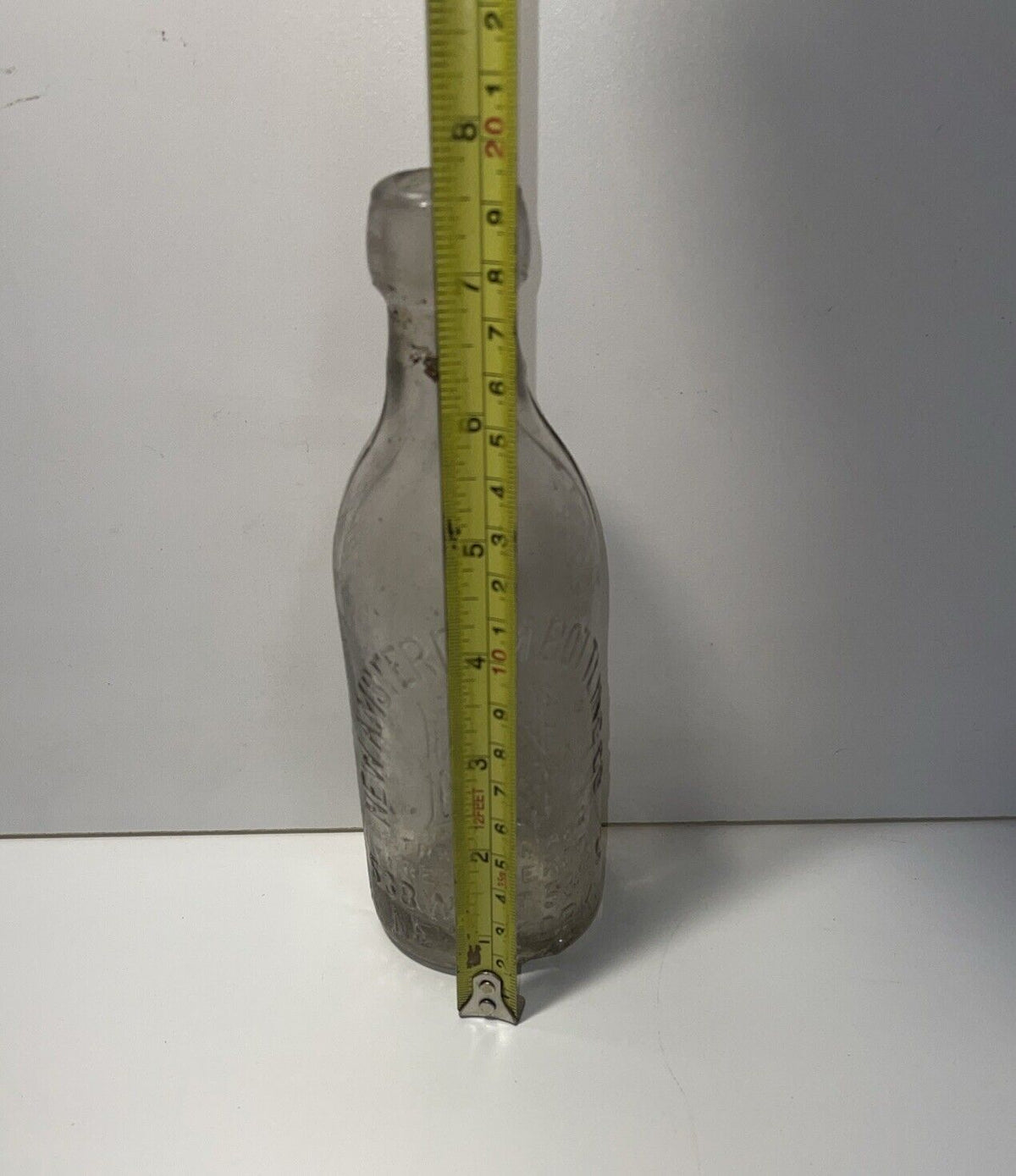 7 1/2" Antique New Amsterdam(1902-1920) Blob Top Beer Bottle