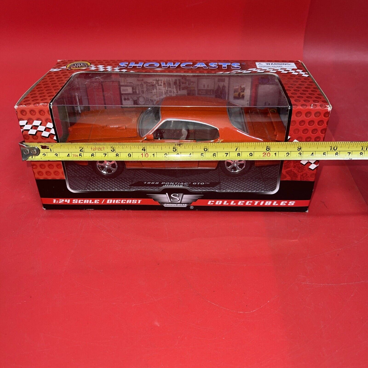 Showcasts 1969 Pontiac GTO Judge 1:24 Damage Box
