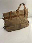 Bettina Light Brown Leather Satchel Handbag