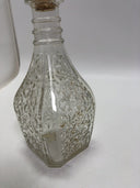 Vintage Glass Liquor Decanter with Stopper