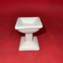 Vintage Dollhouse Furniture - Bathroom Porcelain or Ceramic - Tub, Sink, Tiolet