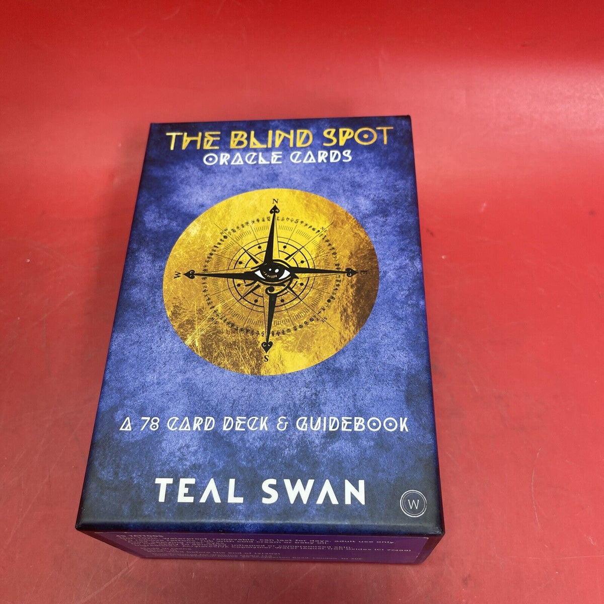 The Blind Spot Oracle Cards A 78 Card Deck & Guidebook by Teal Swan + 49 Tattoos