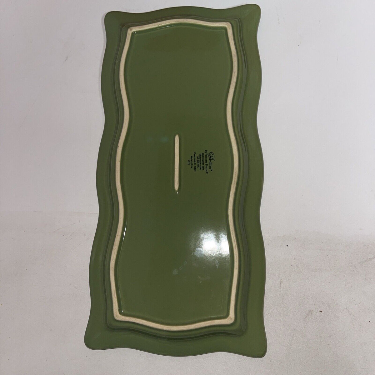 Pavilion By Princess House Serving Platter 14”x7”