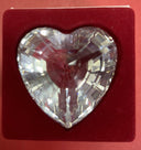 Swarovski Memories Crystal Clear Heart Paperweight with Mini Clear HEARTS