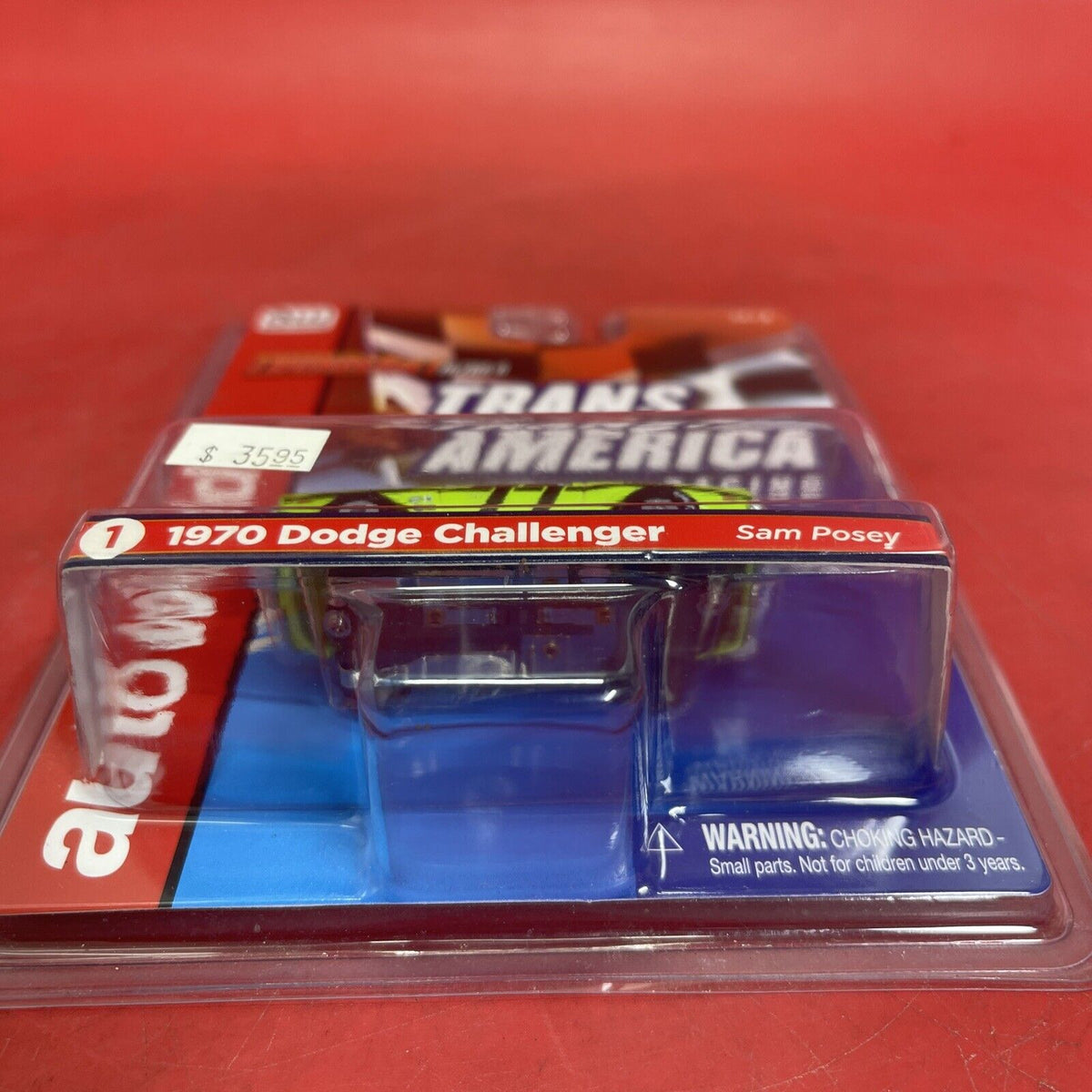 Slot Car DODGE CHALLANGER (1970) AW TJET SAM POSEY #77